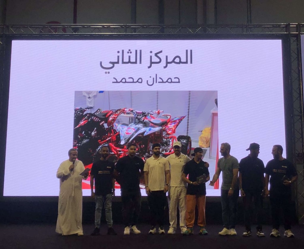 Second place award at Automoto 2023
