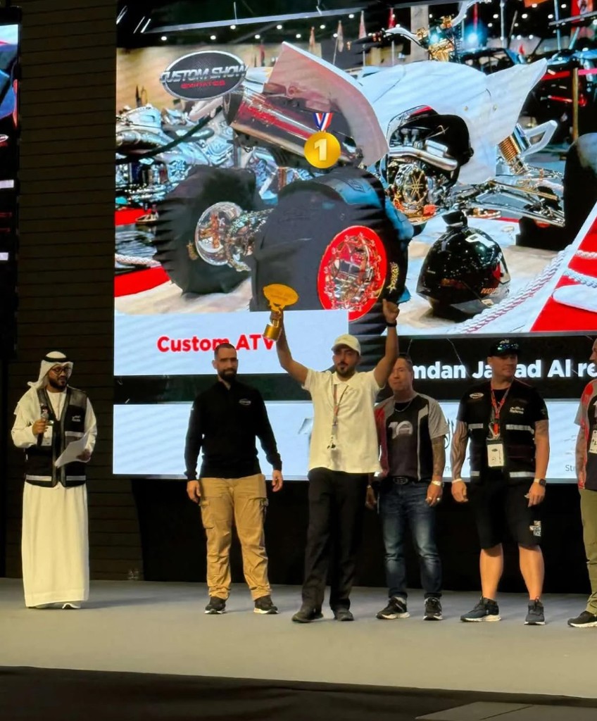 First place win at Custom Show Dubai 2025