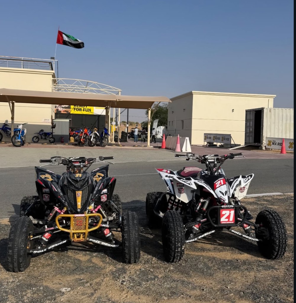 HR7 pair of number 21 race ATV builds